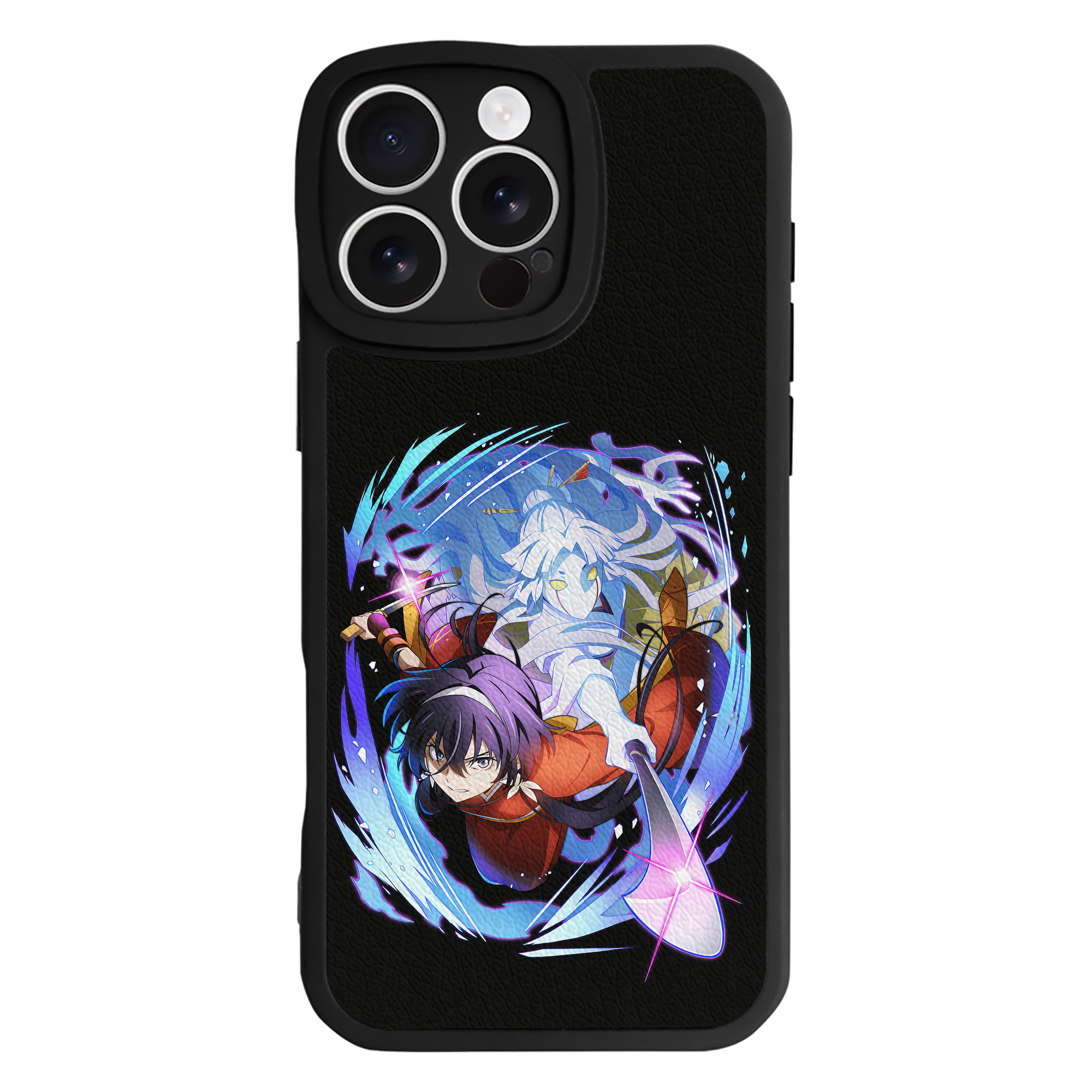 （画像用） 文豪ストレイドッグス Bungo Stray Dogs 【iPhone 16シリーズ対応】シリコンスマホケース（レザー調） 材質：シリコン